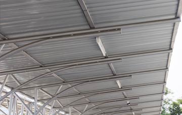 installing Hougham metal roofing